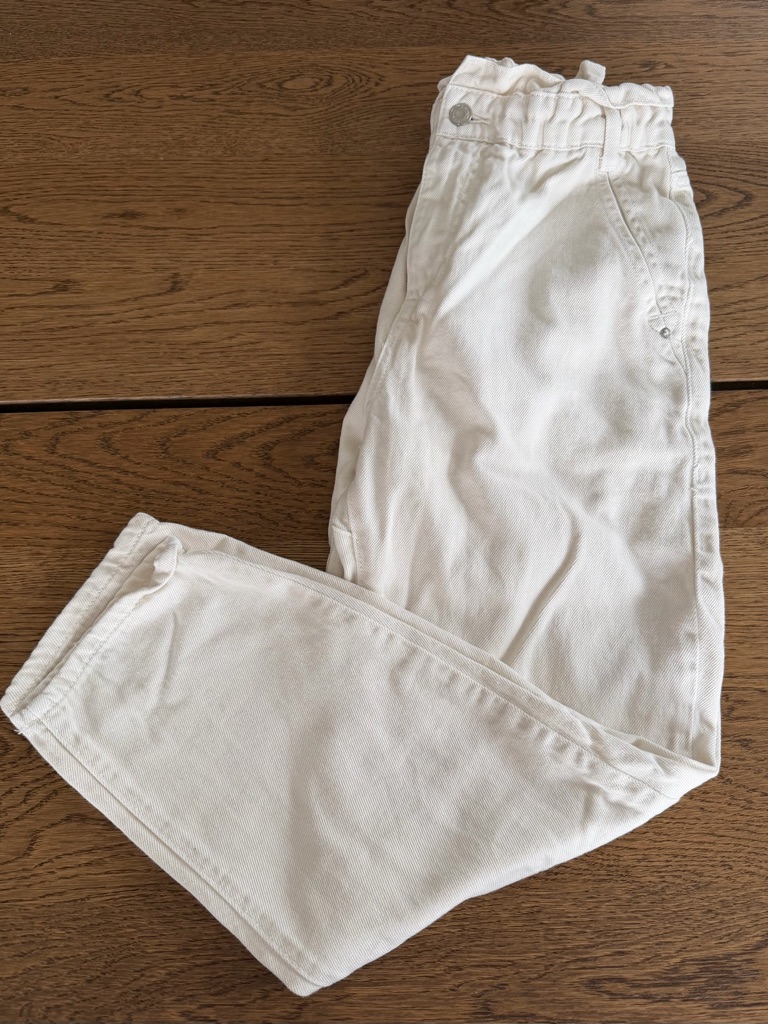 Classic White Casual Pants